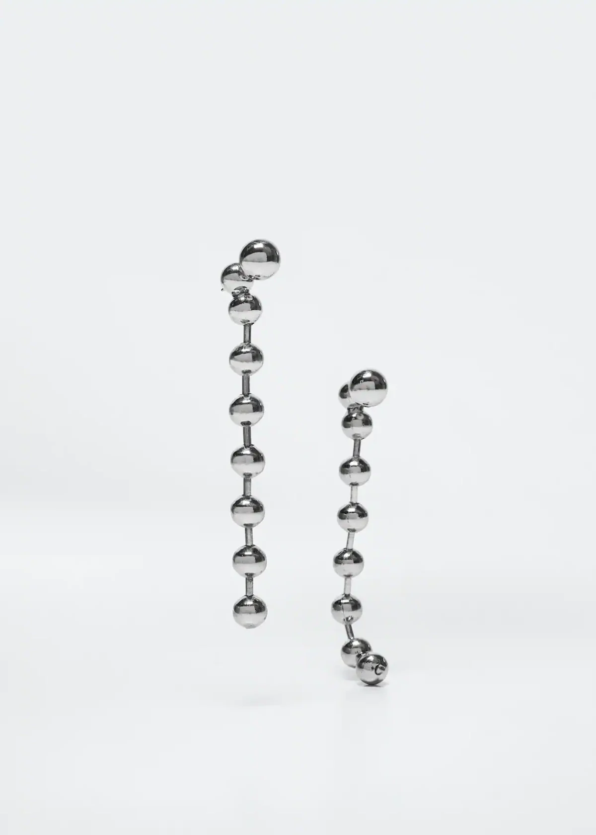 Faceted crystal hoop earrings - 图片 4