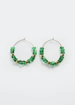 Beaded double necklace
