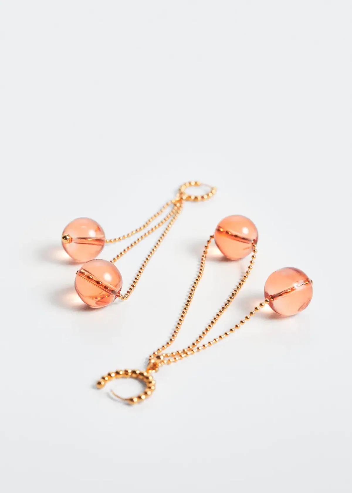 Twisted hoop earrings - 图片 3